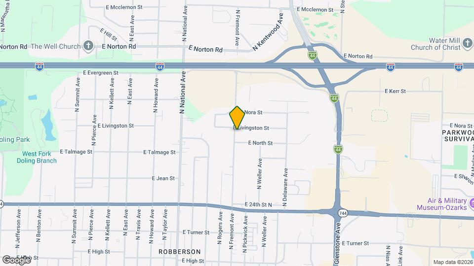 2658 N Fremont Ave Map and Location Details