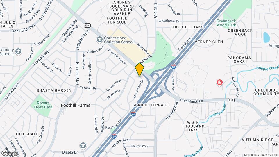 6507 Matterhorn Dr Map and Location Details