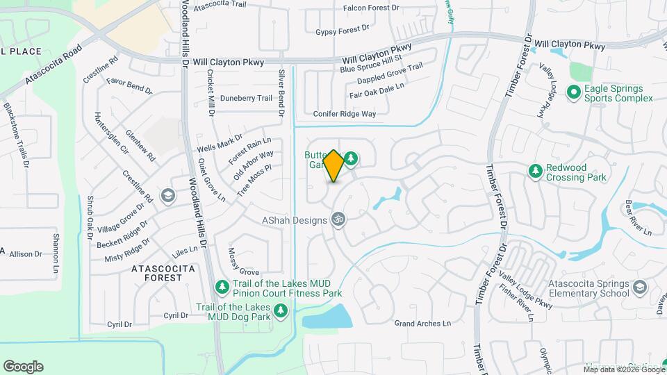 17522 Durham Ridge Ln Map and Location Details