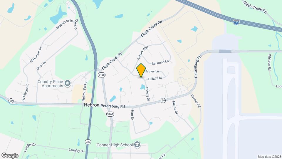 2883 Donjoy Dr Map and Location Details