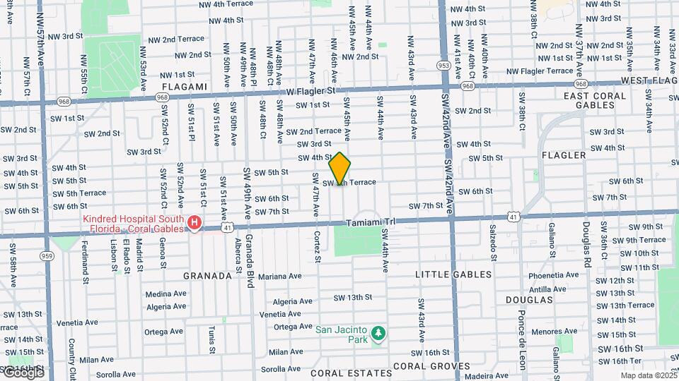 570 SW 45th Ave Map and Location Details