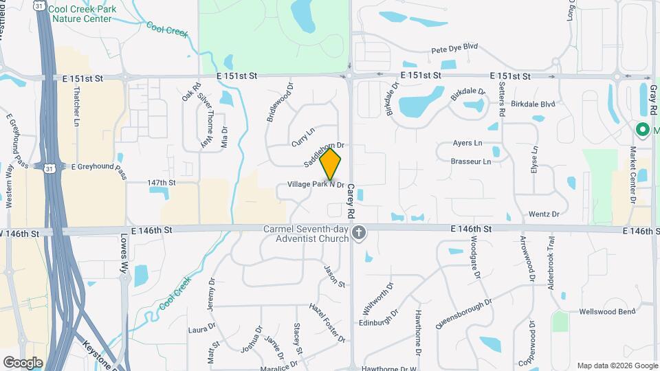 3145 Village Park N Dr Map and Location Details