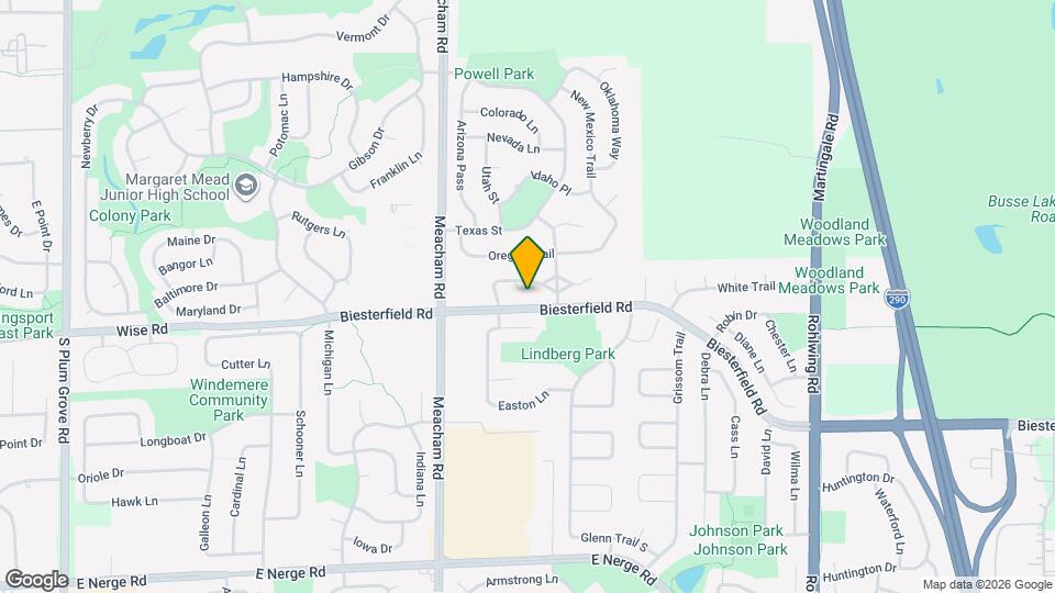 1525 Columbia Ct Map and Location Details