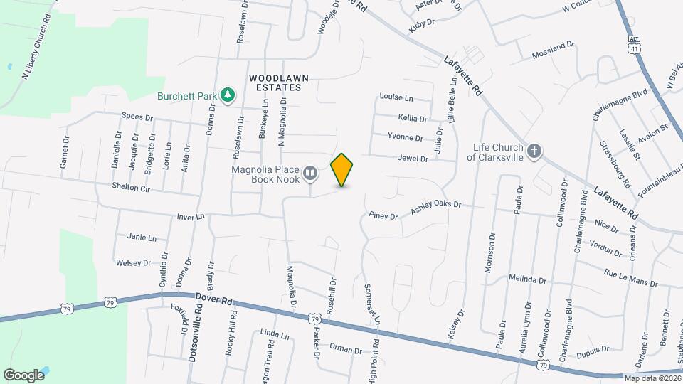 515 Magnolia Dr Map and Location Details