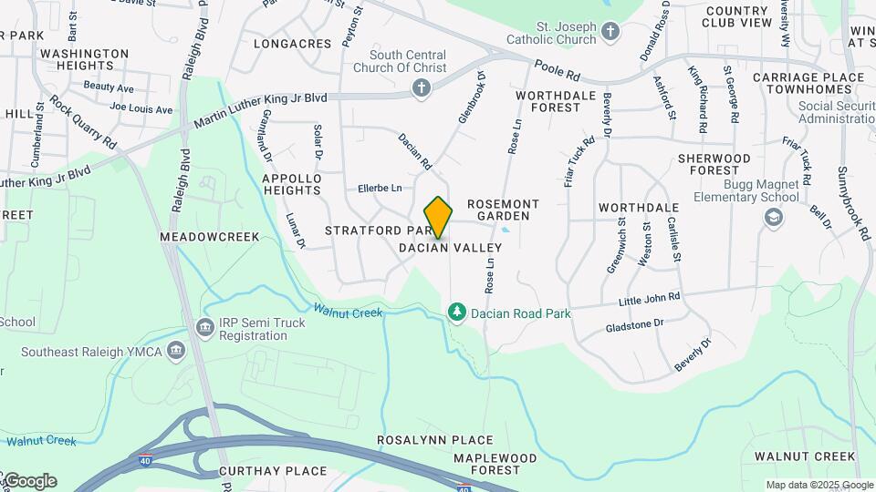512 Dacian Rd Map and Location Details