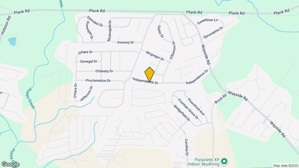 189 Independence Dr Map and Location Details