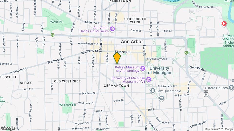 310 E William St Map and Location Details