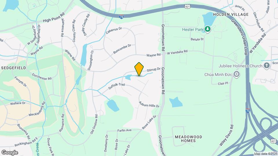 4208 Berwyn Ct Map and Location Details