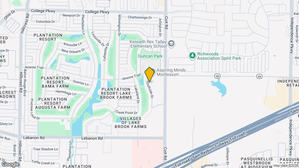 5330 Golfside Dr, Unit N222 Map and Location Details