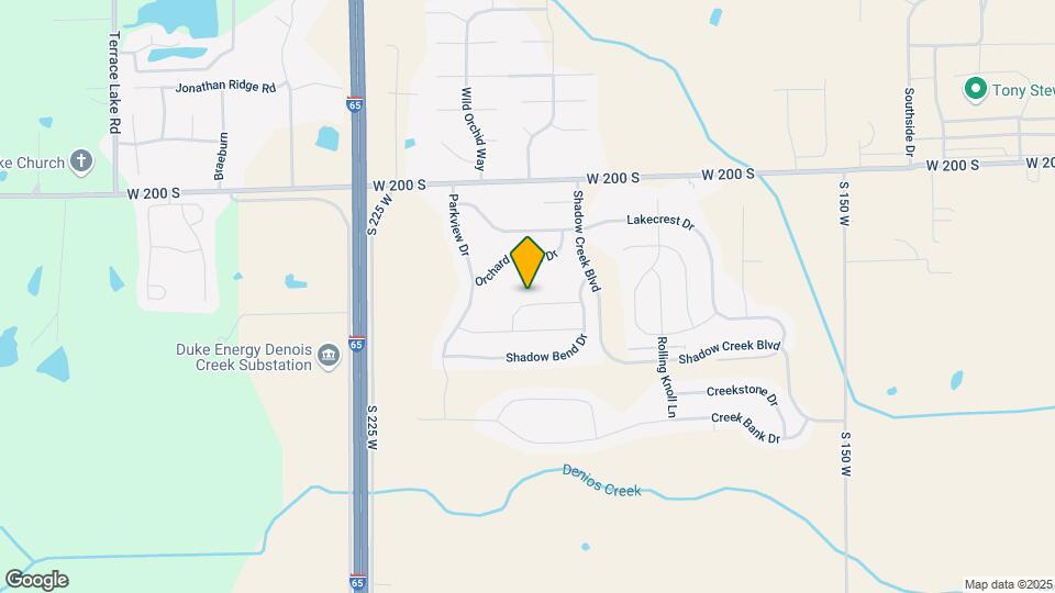 2396 Meadow Bend Dr Map and Location Details