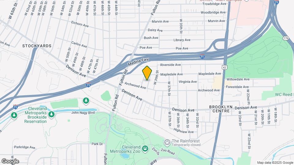 3724 W 41st St Map and Location Details