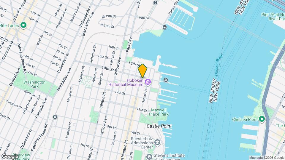 1315 Washington St Mapa y Detalles de la Ubicación