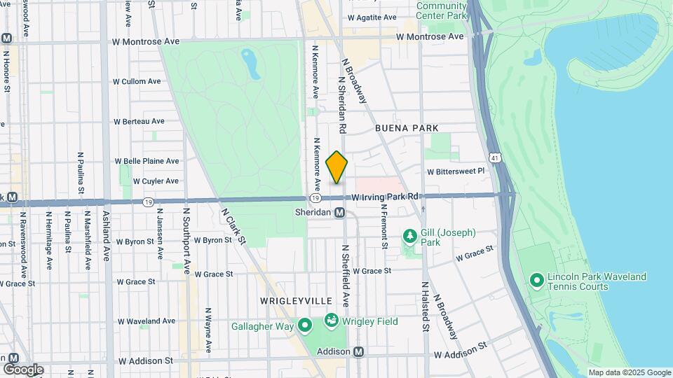 4012-4014 N Sheridan Rd Map and Location Details