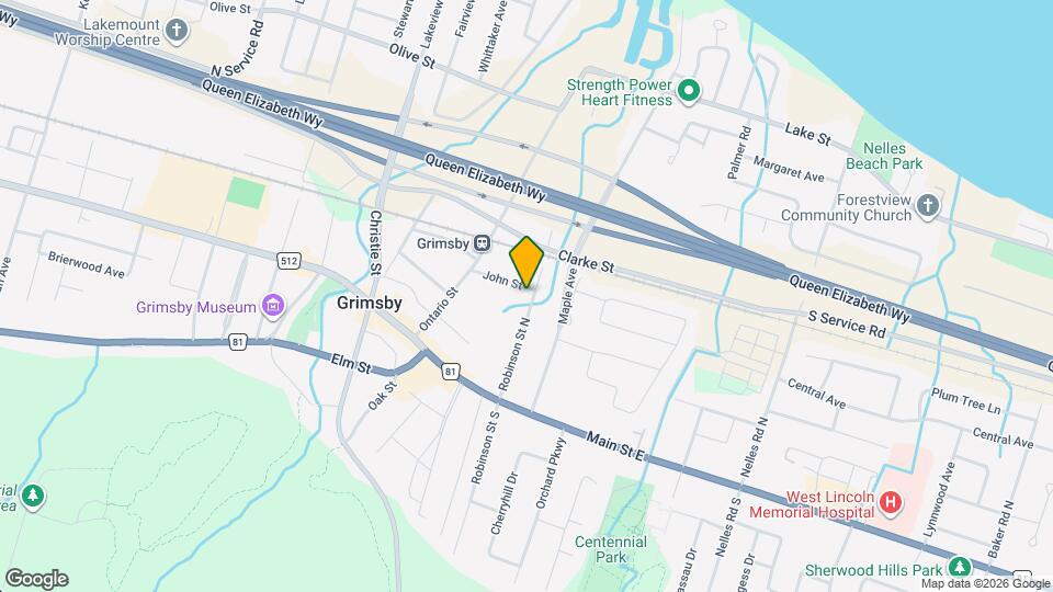 39 Robinson St N Map and Location Details