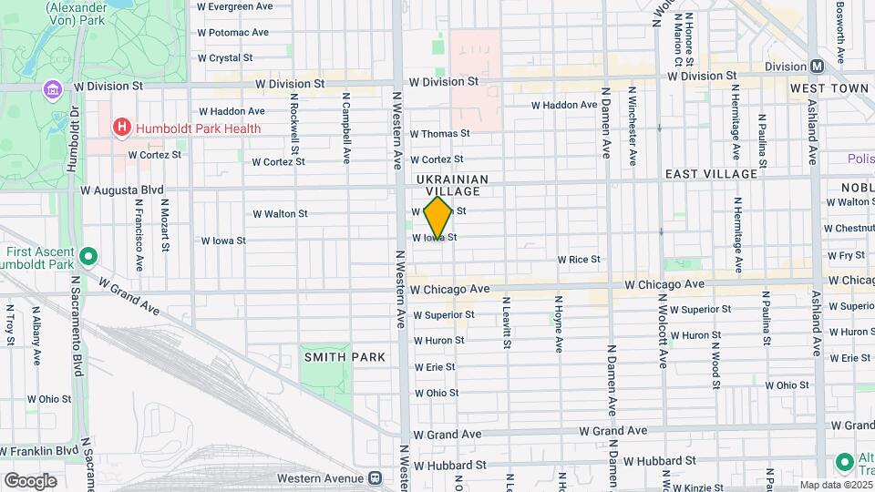 2317 W Iowa St Map and Location Details