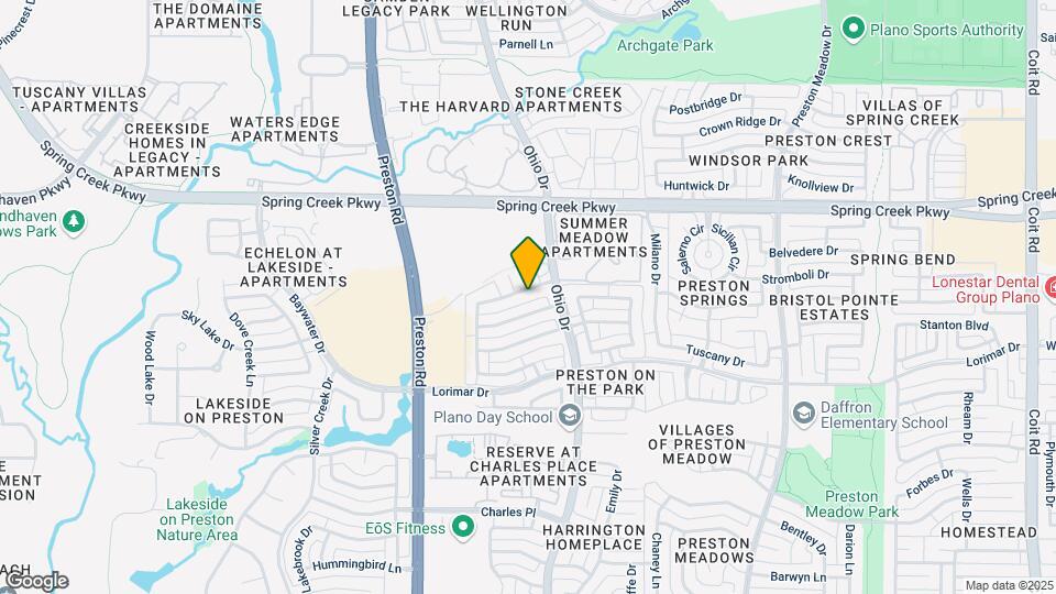 4720 Frost Hollow Dr Map and Location Details