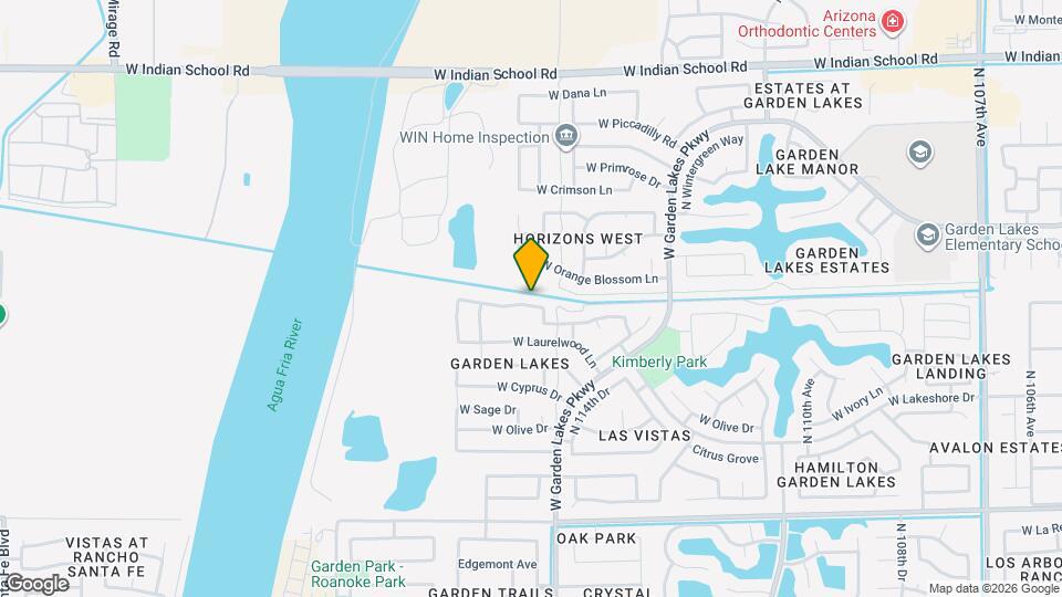 11518 W Palm Brook Dr Map and Location Details