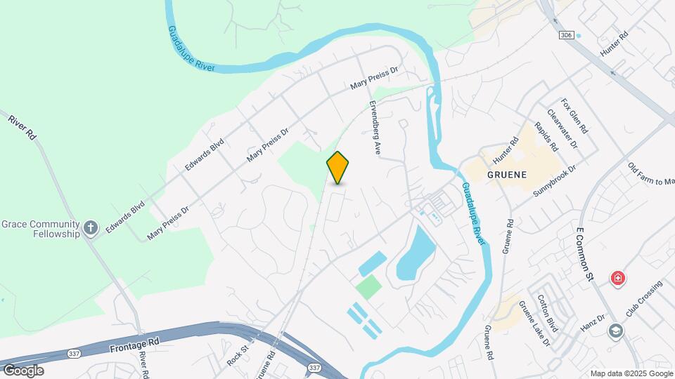 1652 Gruene Pass Mapa y Detalles de la Ubicación