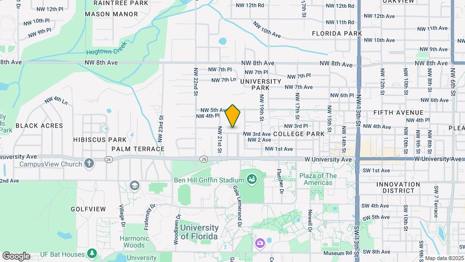 2032 NW 3rd Ave Map and Location Details