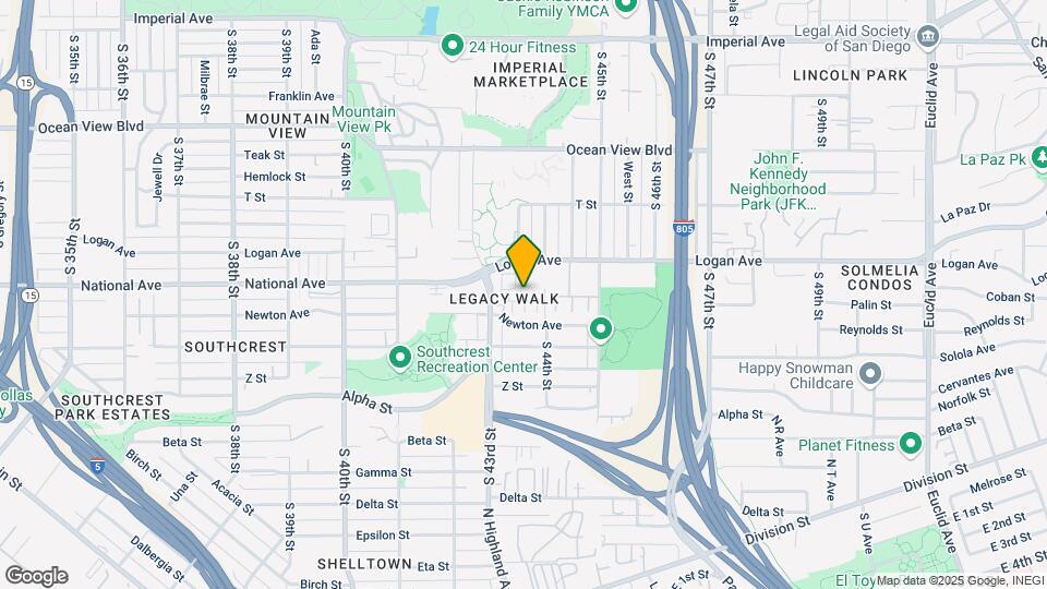 4300 Newton Ave-Unit -4300 Newton Ave Unit 88 Map and Location Details