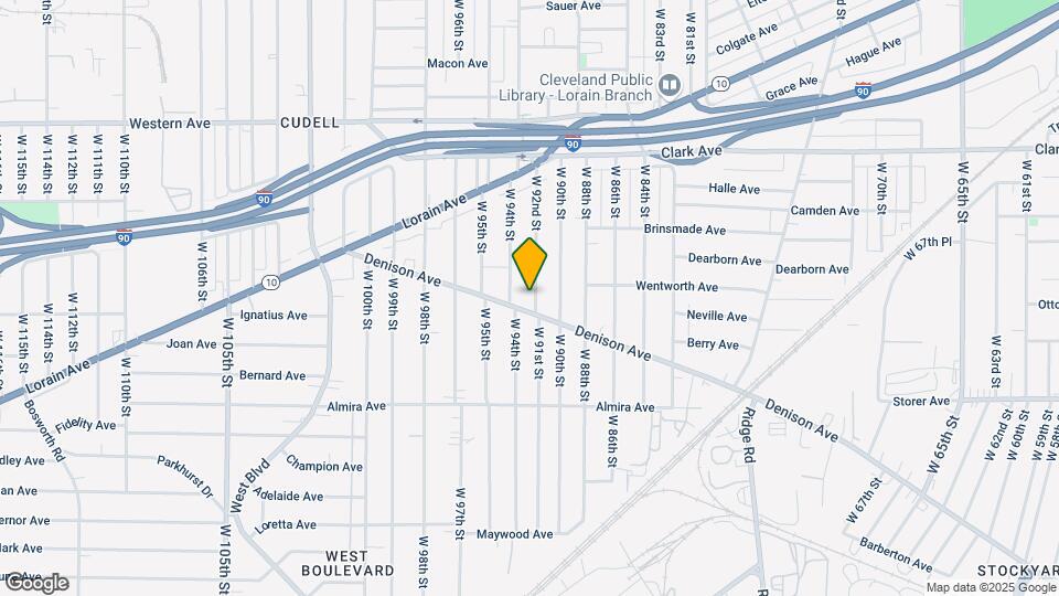 3244 W 92nd St Map and Location Details