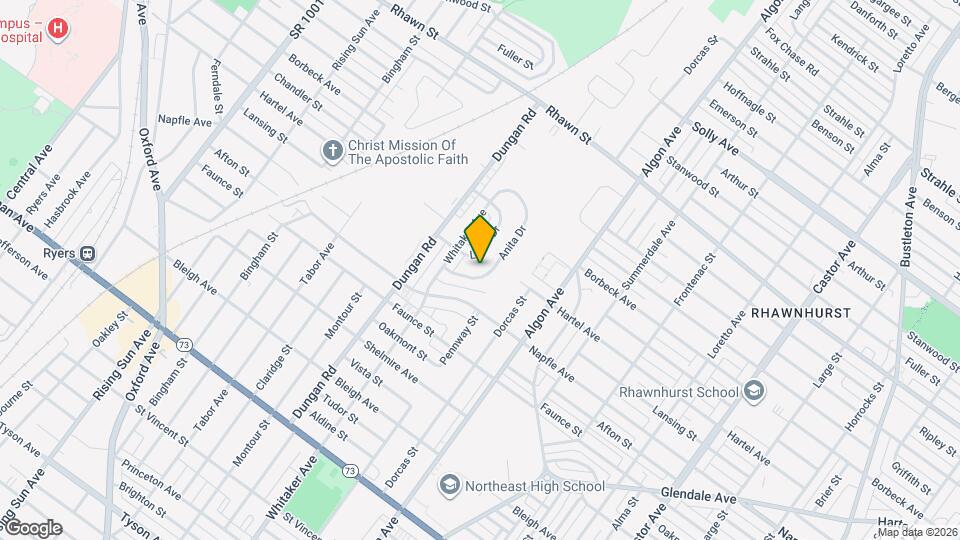 7822 Anita Dr Map and Location Details