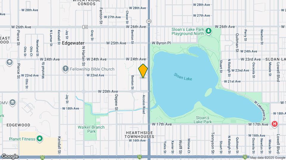2130 Ames St Map and Location Details