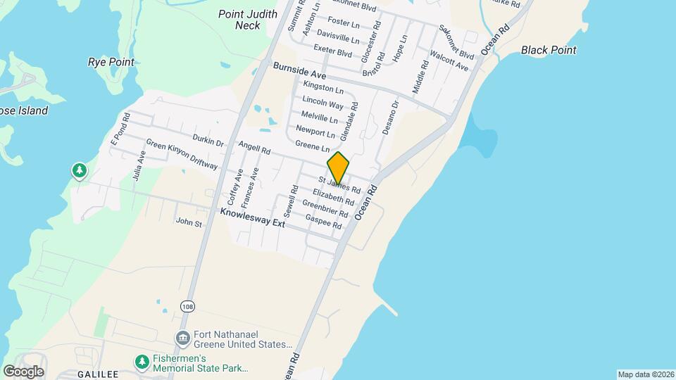 20 St James Rd Map and Location Details