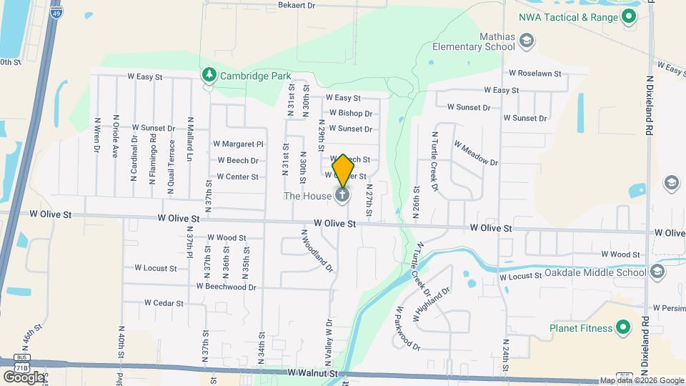 2800 W Mockingbird Ln Map and Location Details