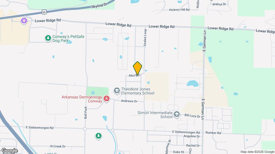 1315 Alex St Map and Location Details