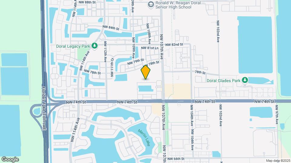 10775 NW 76th Ln Map and Location Details