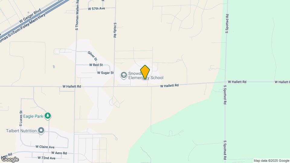 6418 S Soda Rd Map and Location Details