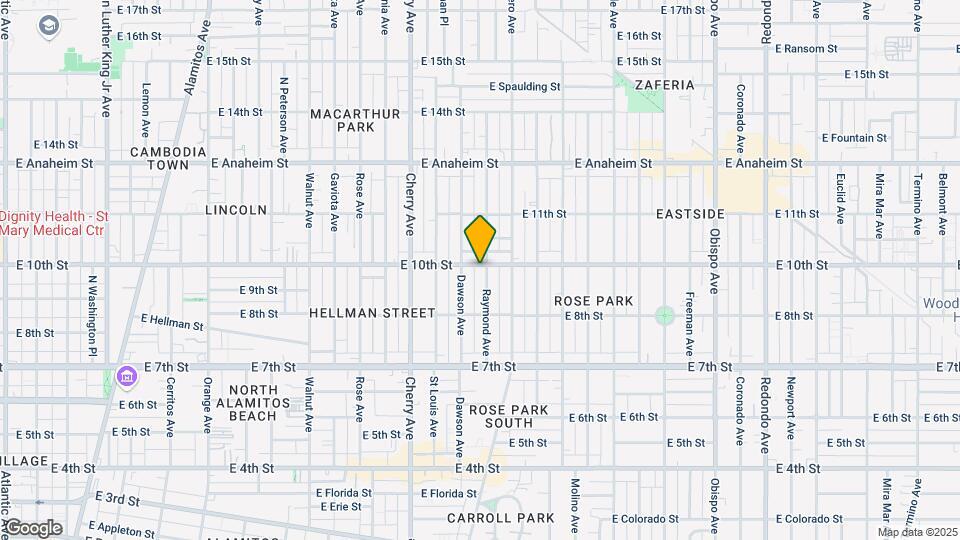 999 Raymond Ave Mapa y Detalles de la Ubicación