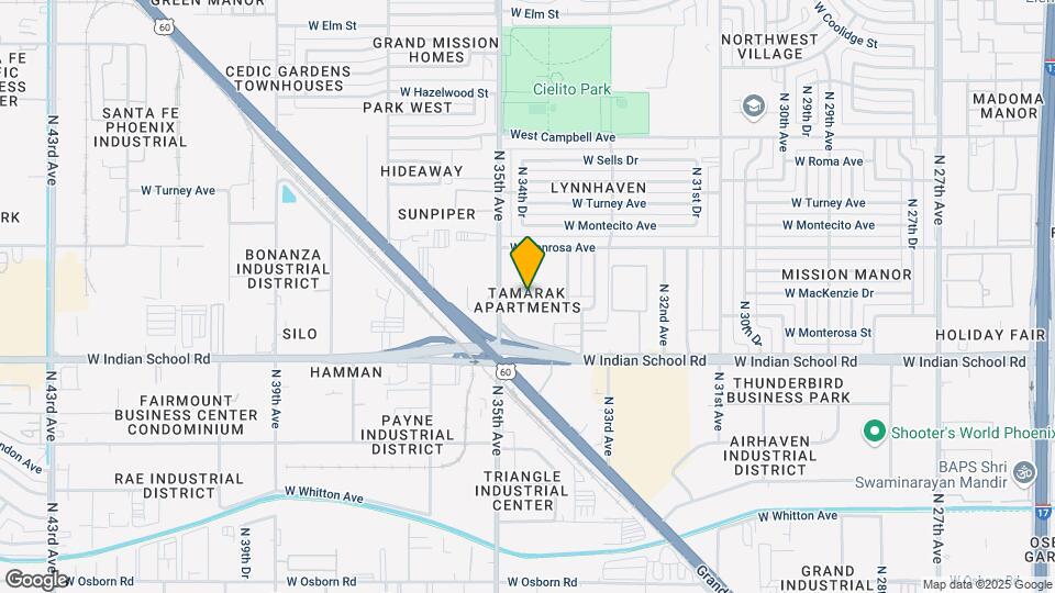 Tamarak Gardens Apartments Mapa y Detalles de la Ubicación