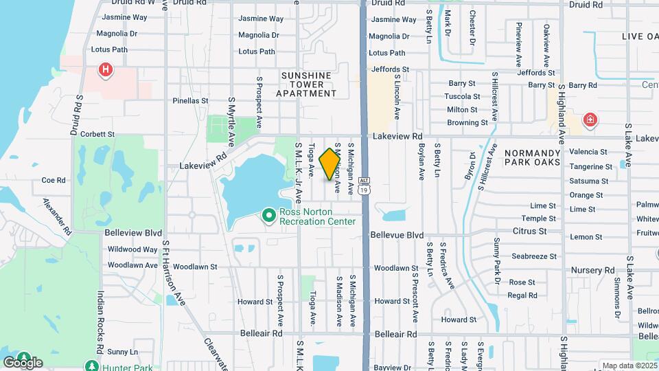1377 S Washington Ave Map and Location Details