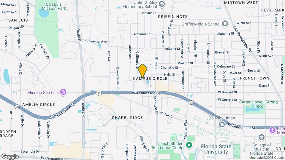 873 Campus Cir Map and Location Details