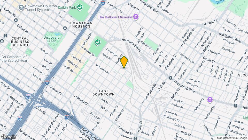 2816 Rusk St Mapa y Detalles de la Ubicación