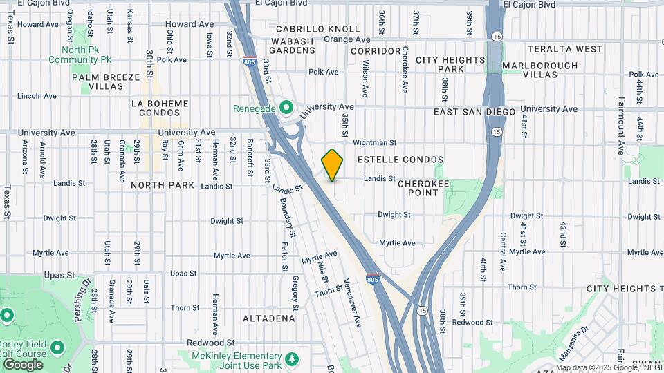 3677 Swift Ave Map and Location Details