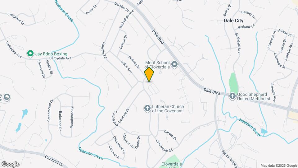 3680 Chippendale Cir Mapa y Detalles de la Ubicación