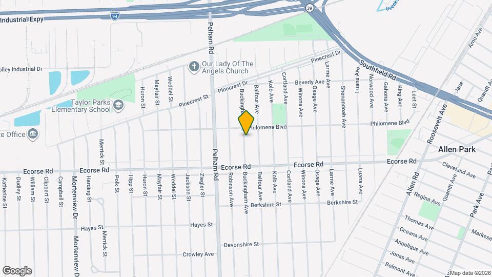 6741 Buckingham Ave Map and Location Details