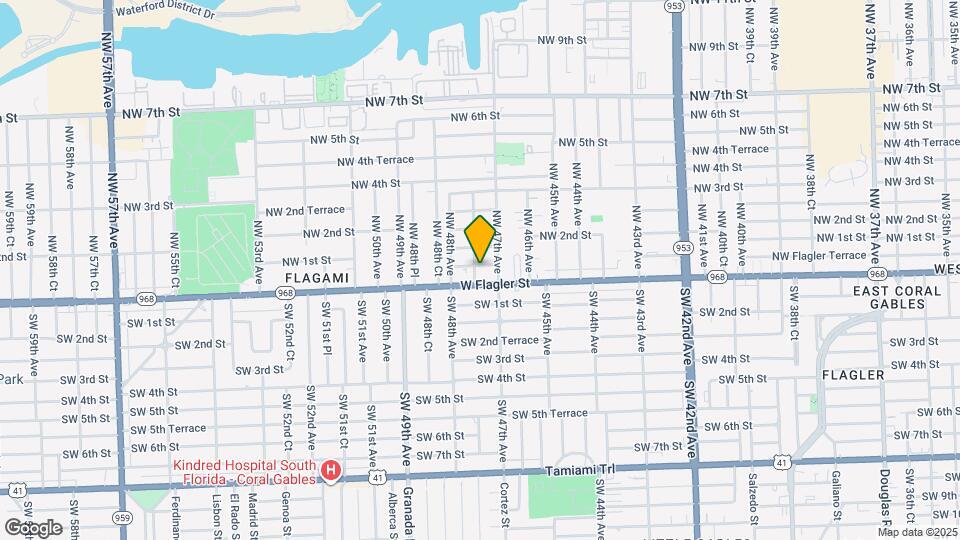 4740 NW Flagler Terrace Map and Location Details