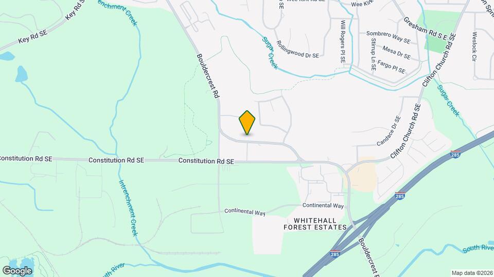 2294 Bouldercrest Rd Map and Location Details