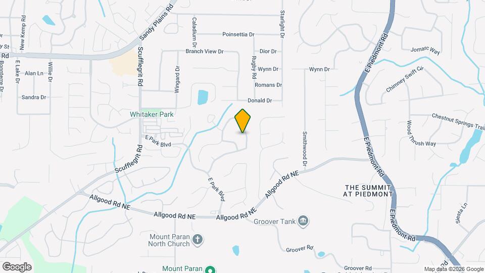 1601 Tappahannock Trail Mapa y Detalles de la Ubicación