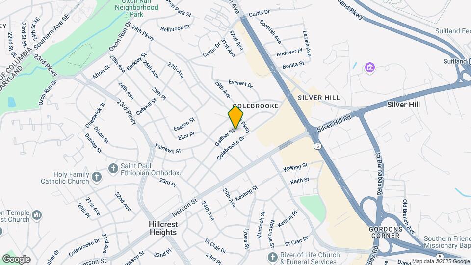 2703 Gaither St Map and Location Details
