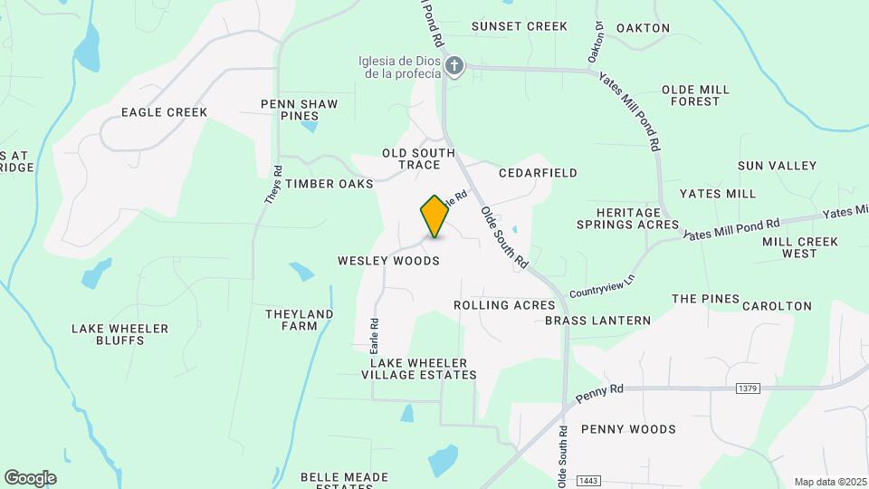 6208 Bent Fork Cir Map and Location Details