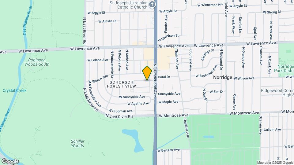 8427 W Windsor Ave Mapa y Detalles de la Ubicación