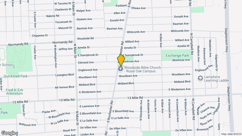 525 Englewood Ave Mapa y Detalles de la Ubicación