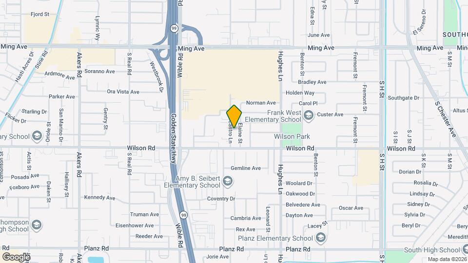 2312 Castro Ln Map and Location Details