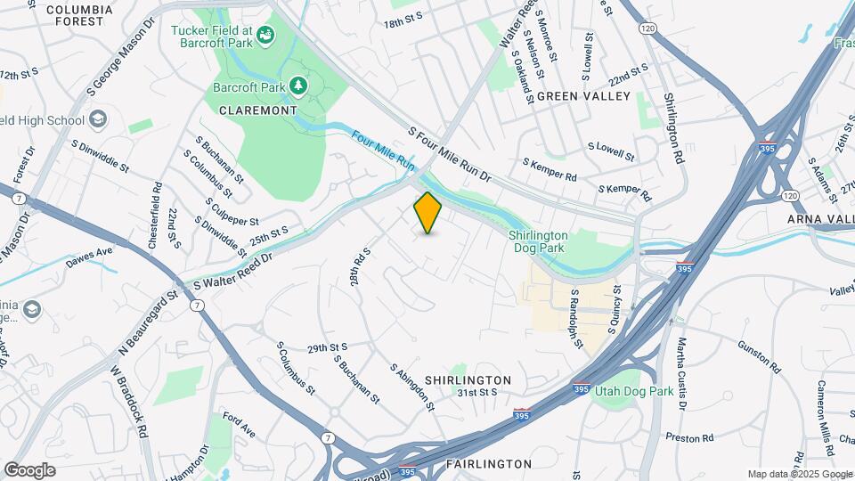 2526-E S Arlington Mill Dr Map and Location Details