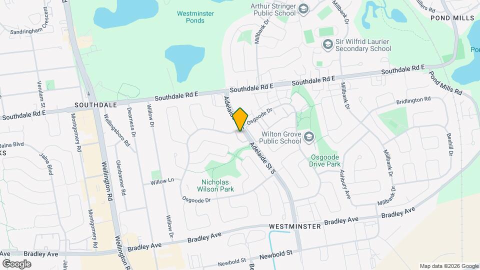 801 Osgoode Dr Map and Location Details